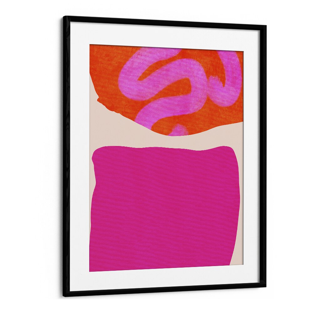 Vibrant PAINTED LINES II KOPIE, ABSTRACT PAINTINGS by Ana Rut Bre, framed artwork enhancing modern spaces.