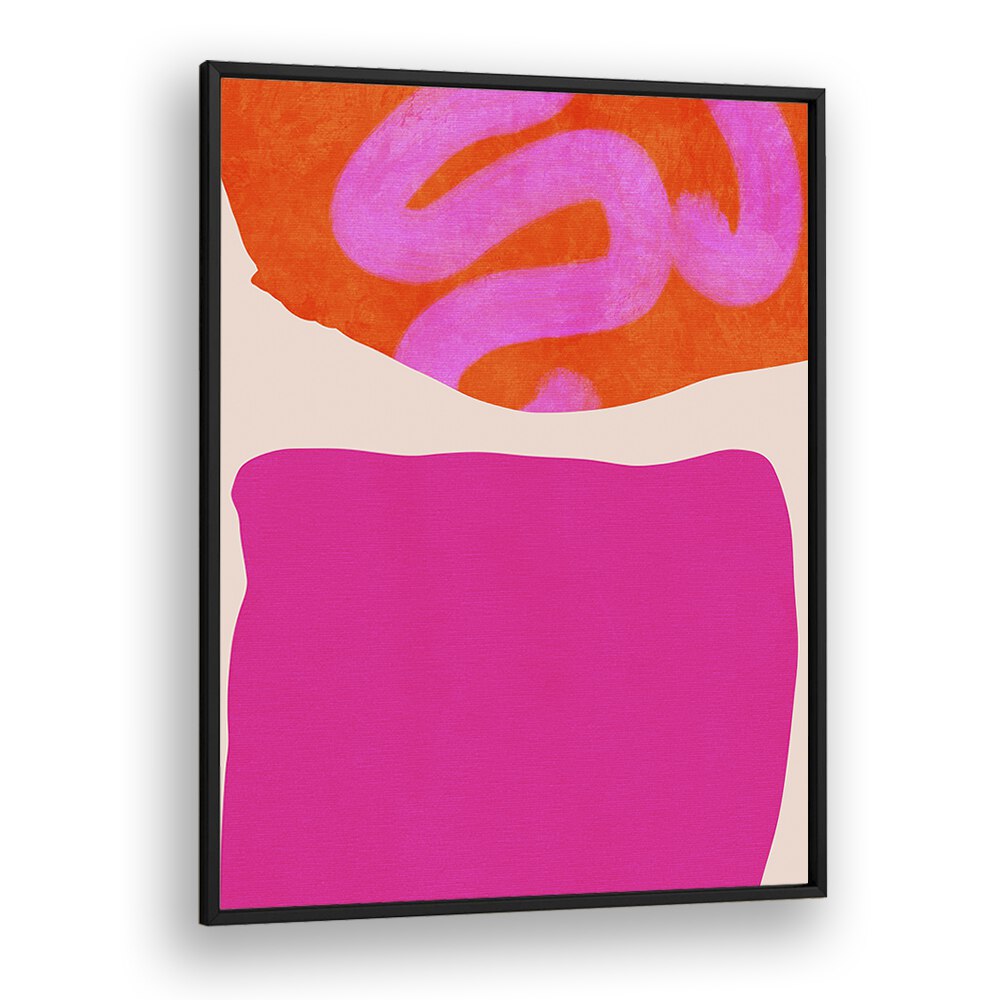 Vibrant PAINTED LINES II KOPIE, ABSTRACT PAINTINGS by Ana Rut Bre enhances any modern space with bold colors.