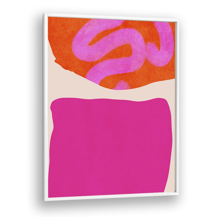 Vibrant PAINTED LINES II KOPIE, ABSTRACT PAINTINGS by Ana Rut Bre, framed art to enhance any modern space.