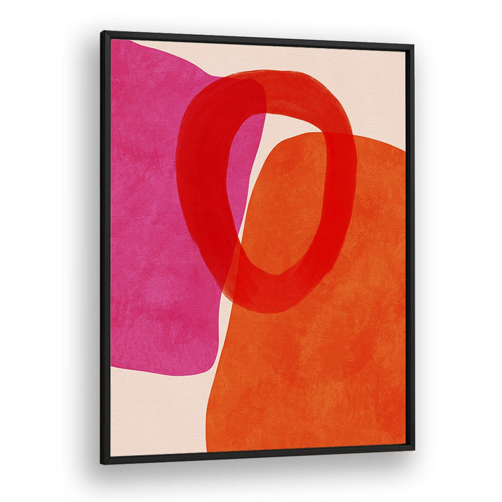 Vibrant PAINTED LINES V KOPIE, ABSTRACT PAINTINGS by Ana Rut Bre, framed art bringing modern aesthetics to your space.