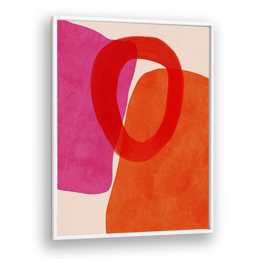 Bright and modern, PAINTED LINES V KOPIE, ABSTRACT PAINTINGS by Ana Rut Bre enhances any space with vibrant colors.