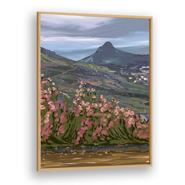 Experience serene beauty with PETALS AND PEAKS II, LANDSCAPE PAINTINGS showcasing floral elegance and majestic landscapes.