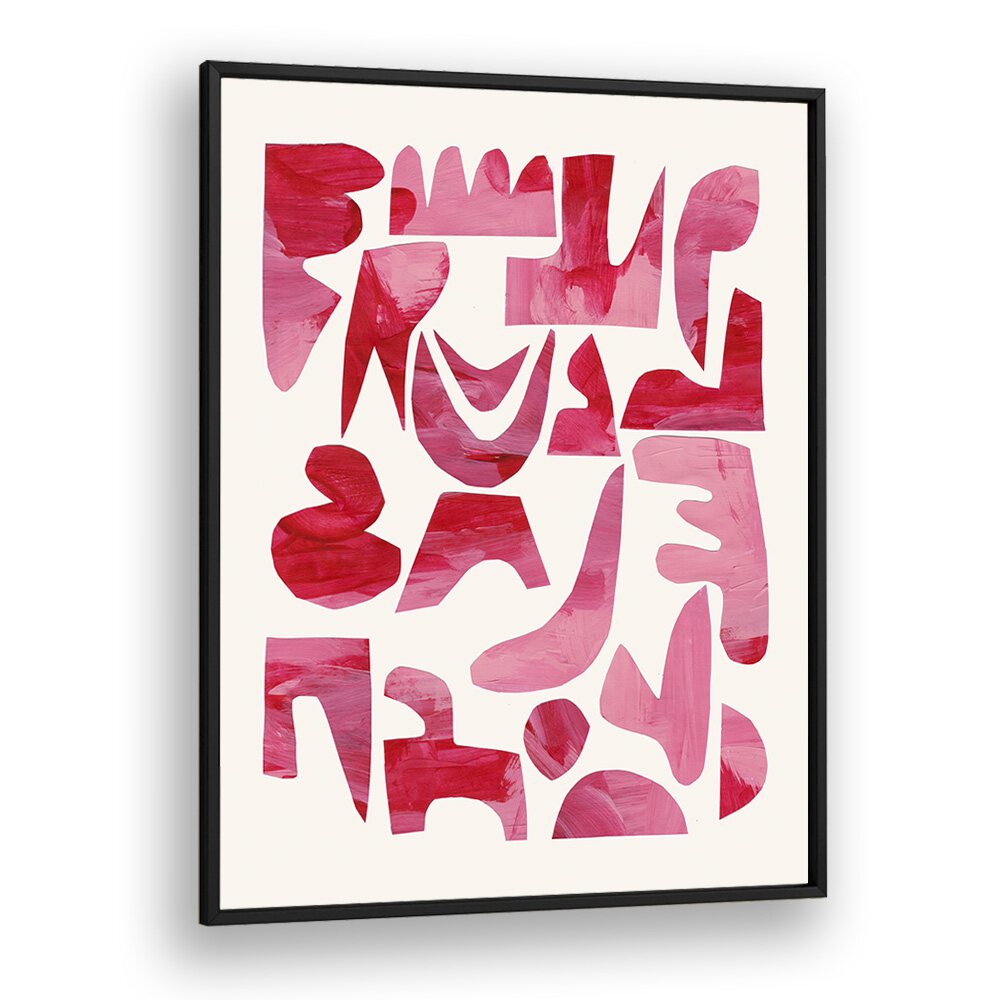 Transform your space with PINK KISS PIECES, FASHION POSTERS by Ejaaz Haniff, showcasing vibrant artistic expression.