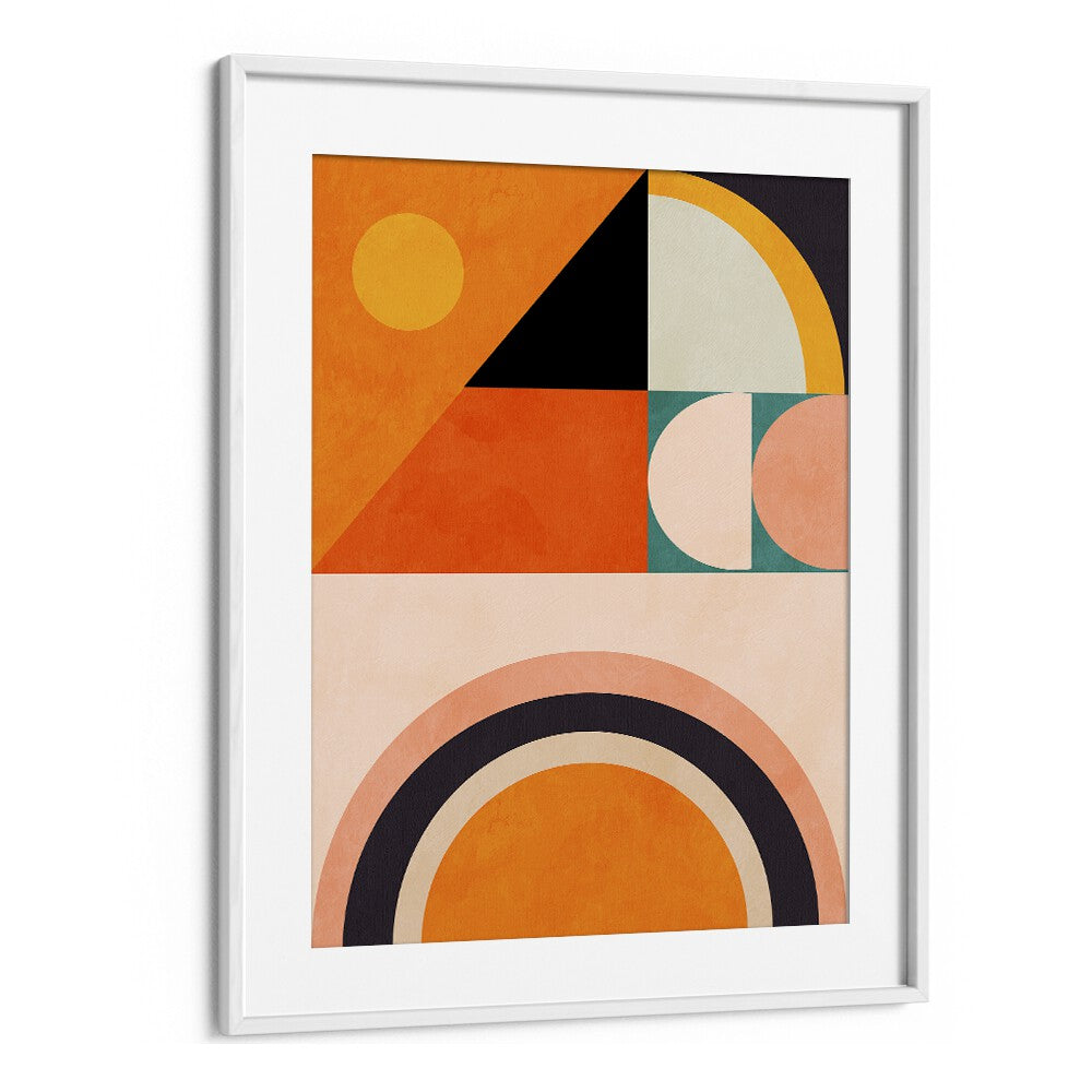 Vibrant PLAYING AROUND SHAPES VI, ABSTRACT PAINTINGS by Ana Rut Bre, perfect for modern decor and artistic expression.