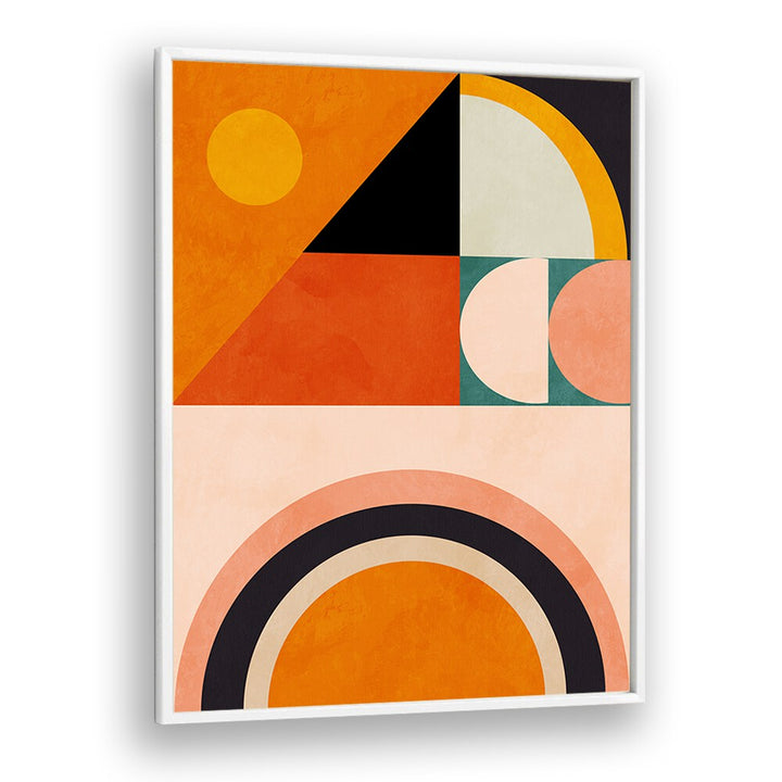 Vibrant PLAYING AROUND SHAPES VI, ABSTRACT PAINTINGS by Ana Rut Bre, perfect for enhancing any contemporary space.
