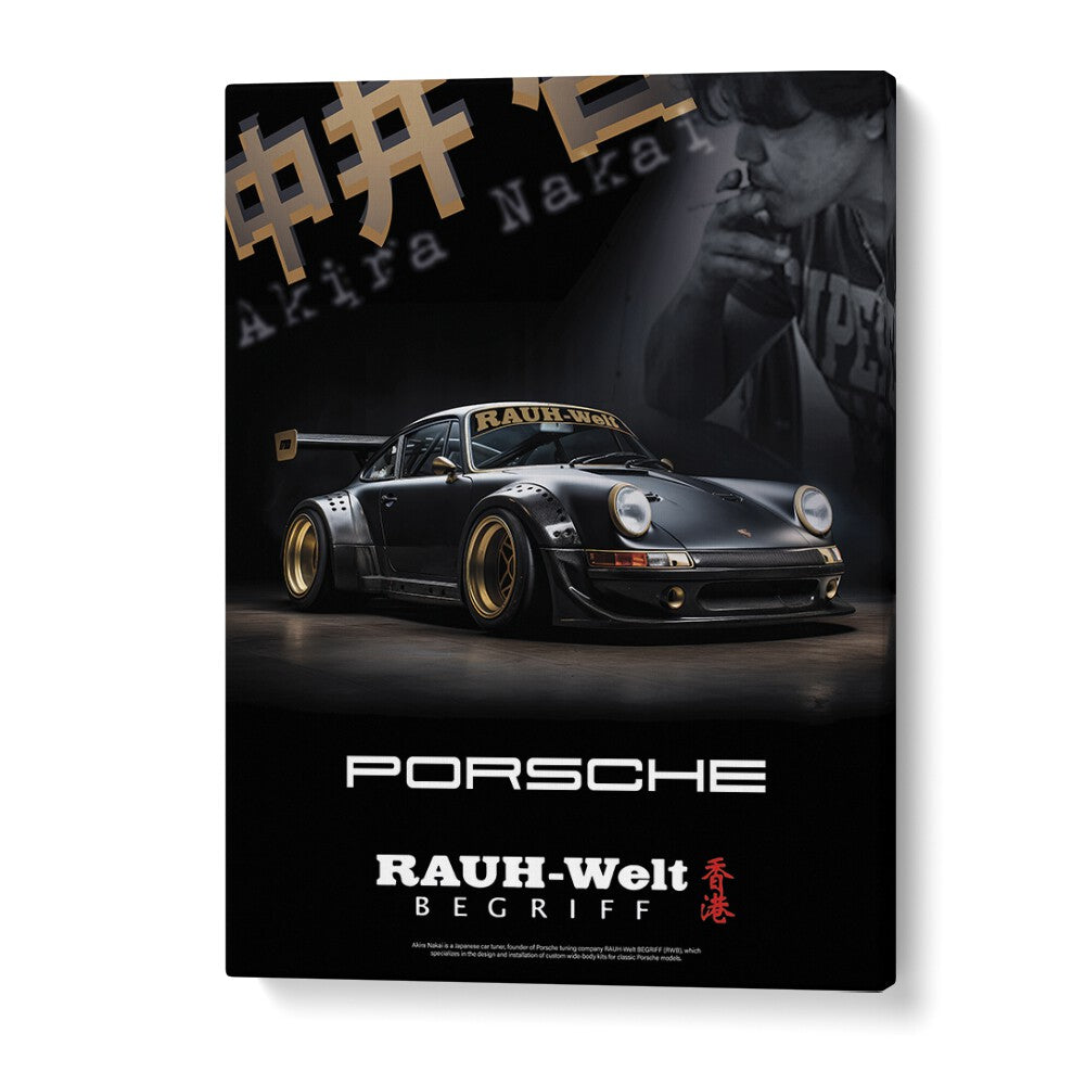 Transform your space with RAUH - WELT PORSCHE, CAR POSTERS featuring iconic automotive art for enthusiasts.