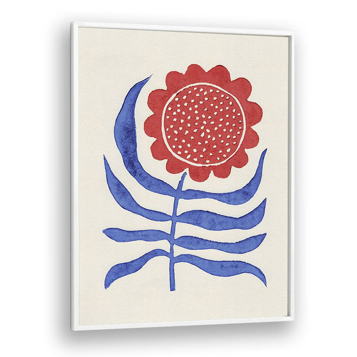 Stunning RED FLOWER LINO PRINT by Alisa Galitsyna, a perfect addition to your FLORAL FLOWER PAINTINGS collection.