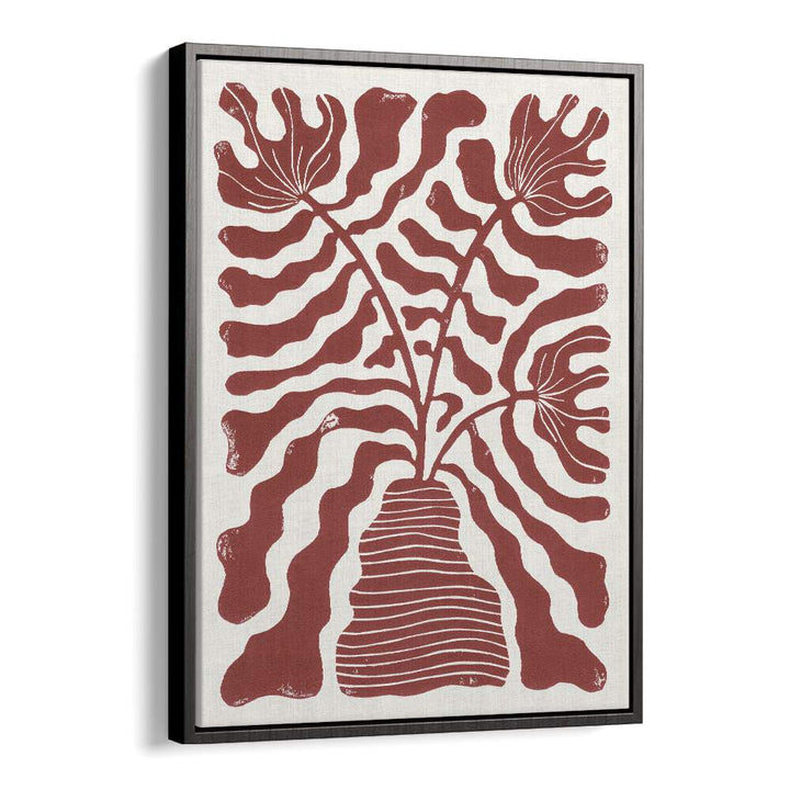 Vibrant RED FLOWERS IN A VASE, FLORAL FLOWER PAINTINGS by Alisa Galitsyna enhance any space beautifully.