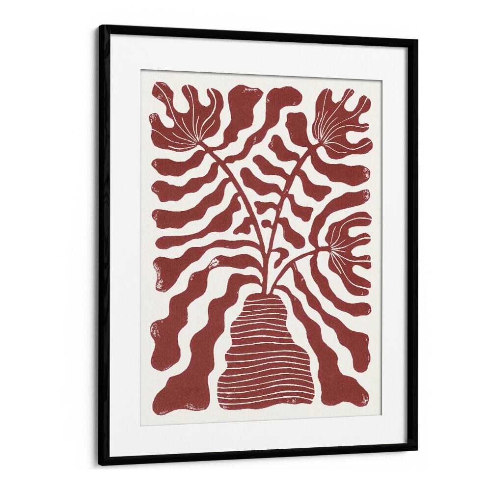 Red Flowers in a Vase, a vibrant floral flower painting by Alisa Galitsyna, adds charm to any space.