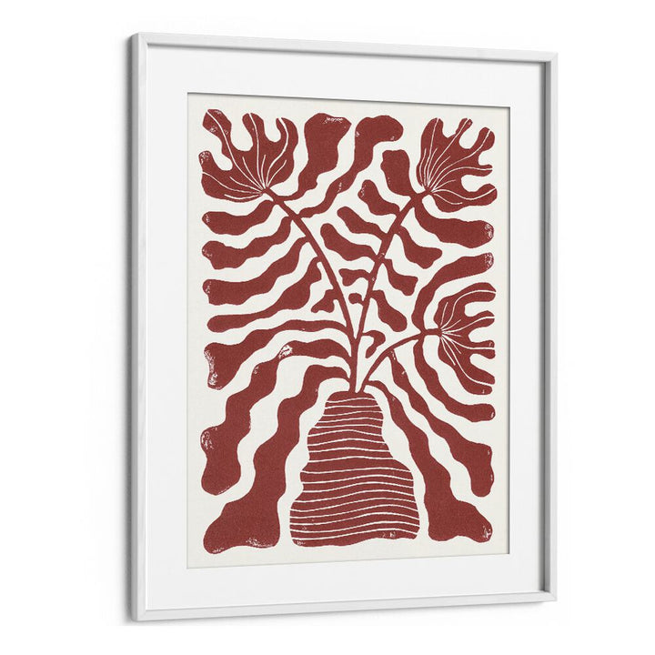 Vibrant RED FLOWERS IN A VASE, a stunning FLORAL FLOWER PAINTINGS by Alisa Galitsyna, perfect for any decor.