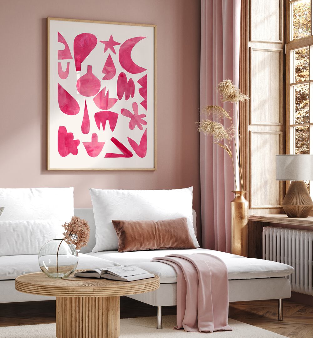 Colorful RETRO PARTY, FASHION POSTERS by Ejaaz Haniff enhance your space with vibrant retro style and dynamic designs.