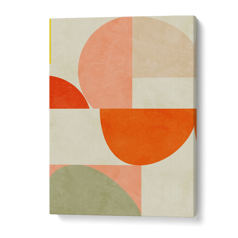 Transform your space with SUMMER CIRCLE II, ABSTRACT PAINTINGS by Ana Rut Bre, showcasing modern elegance and creativity.