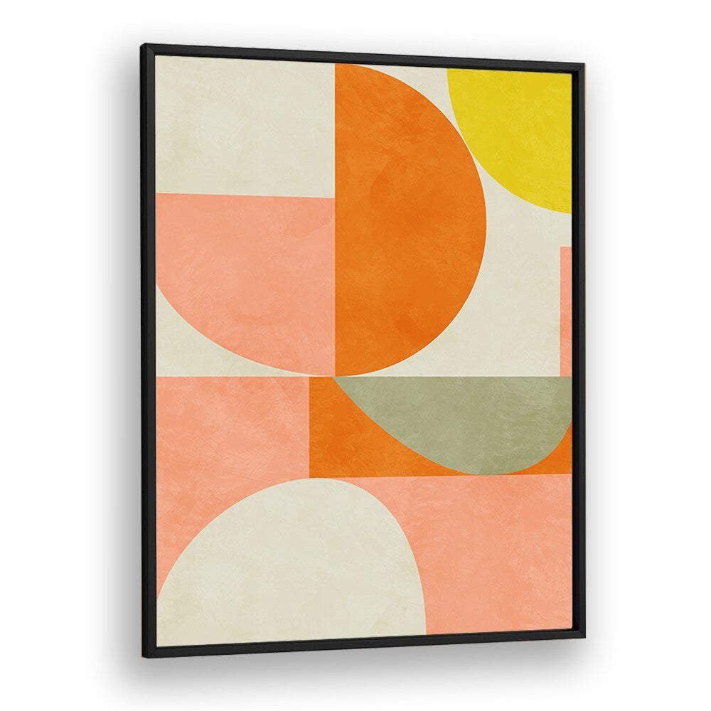 Bright and cheerful SUMMER CIRCLE III, ABSTRACT PAINTINGS by Ana Rut Bre, perfect for modern art lovers.