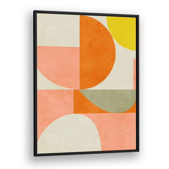Bright and cheerful SUMMER CIRCLE III, ABSTRACT PAINTINGS by Ana Rut Bre, perfect for modern art lovers.