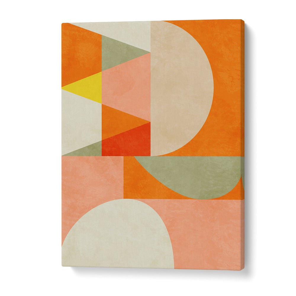 Bright and vibrant, SUMMER CIRCLE IV, ABSTRACT PAINTINGS by Ana Rut Bre adds modern artistry to any space.