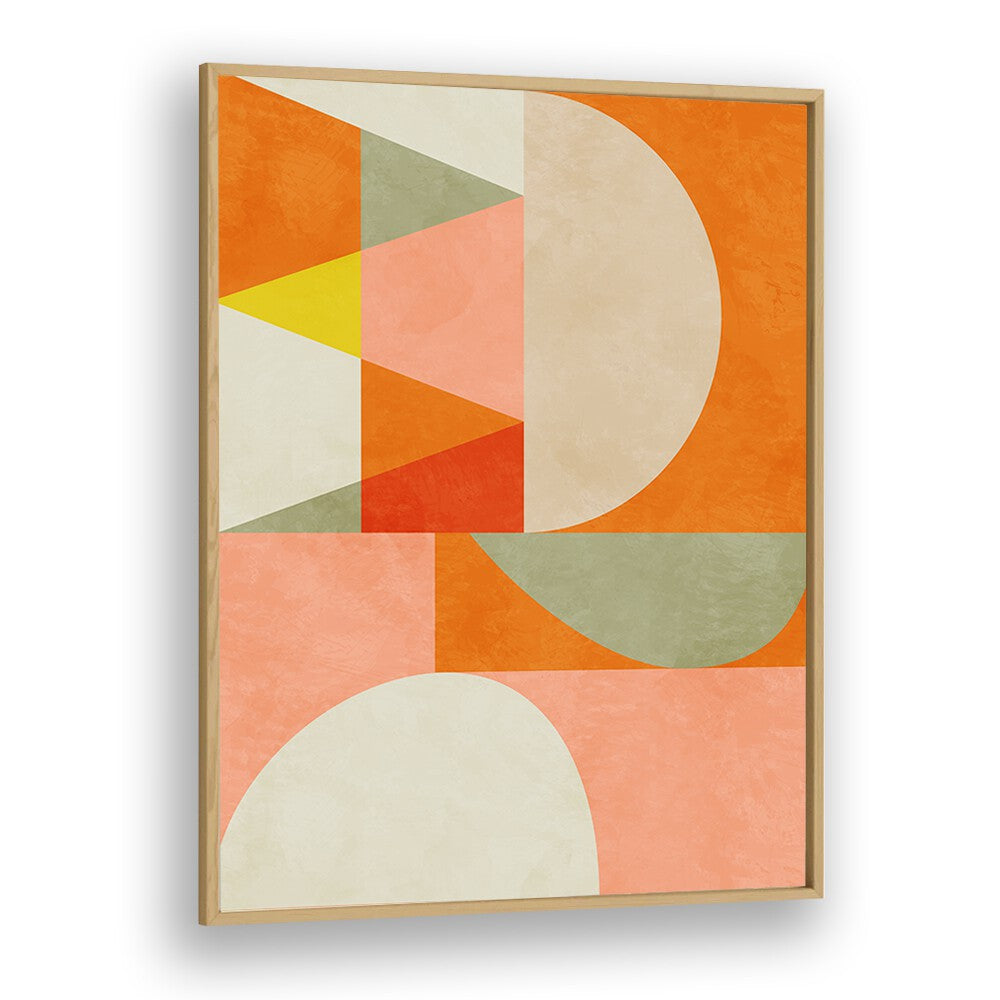 Bright and vibrant, SUMMER CIRCLE IV, ABSTRACT PAINTINGS by Ana Rut Bre adds a creative touch to any space.