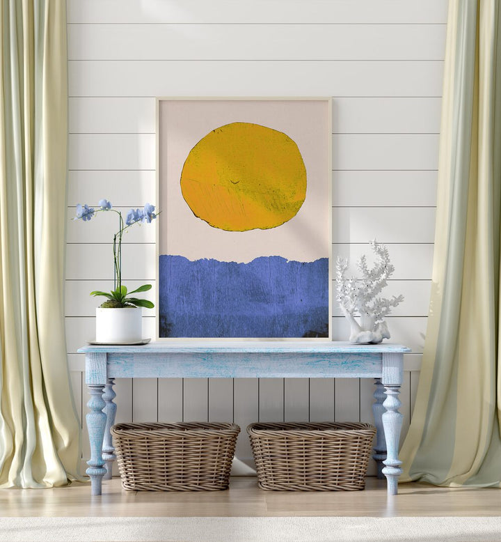 Bright and vibrant SUMMER SUN, LANDSCAPE PAINTINGS by Alisa Galitsyna, perfect for adding warmth to your space.