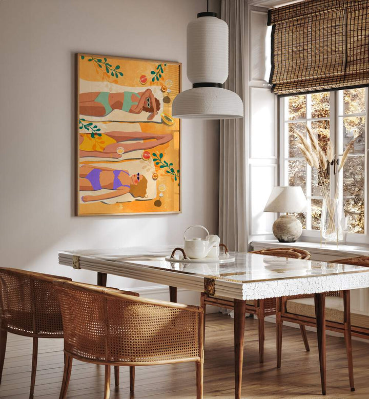 Bright and vibrant SUMMER GIRLS, FASHION POSTERS by Raissa Oltmanns elevate any space with stunning artwork.
