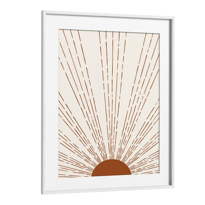 Elevate your decor with SUN I, BOHO ART PRINTS by Jay Stanley, a stunning piece that radiates tranquility.