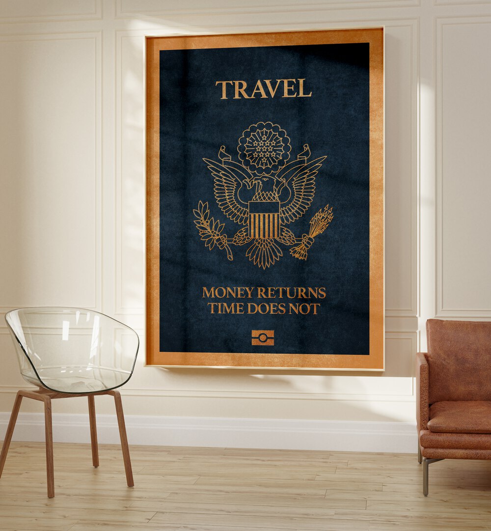 Stylish TRAVEL QUOTE, TRAVEL POSTERS by Emel Tunaboylu, inspiring adventure and positivity in any space.
