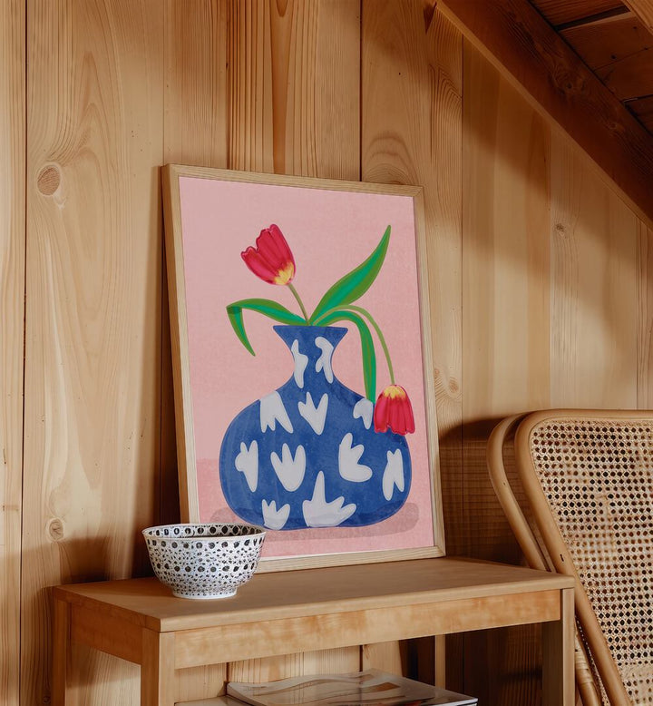Bright and elegant TULPE IN VASE, FASHION POSTERS by Raissa Oltmanns, perfect for enhancing your home decor.