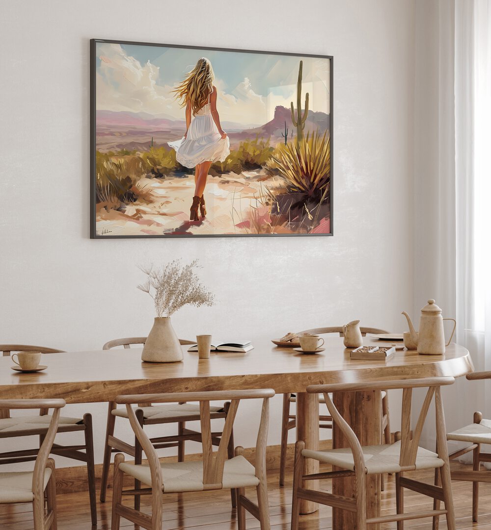 Transform your space with UNCHARTED PATHWAYS II, VIBRANT art prints featuring stunning electric colors and serene landscapes.