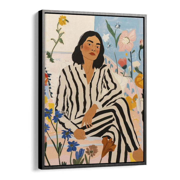 VIVID ENCHANTMENT wall art print features vibrant colors and eclectic design, perfect for transforming your space.