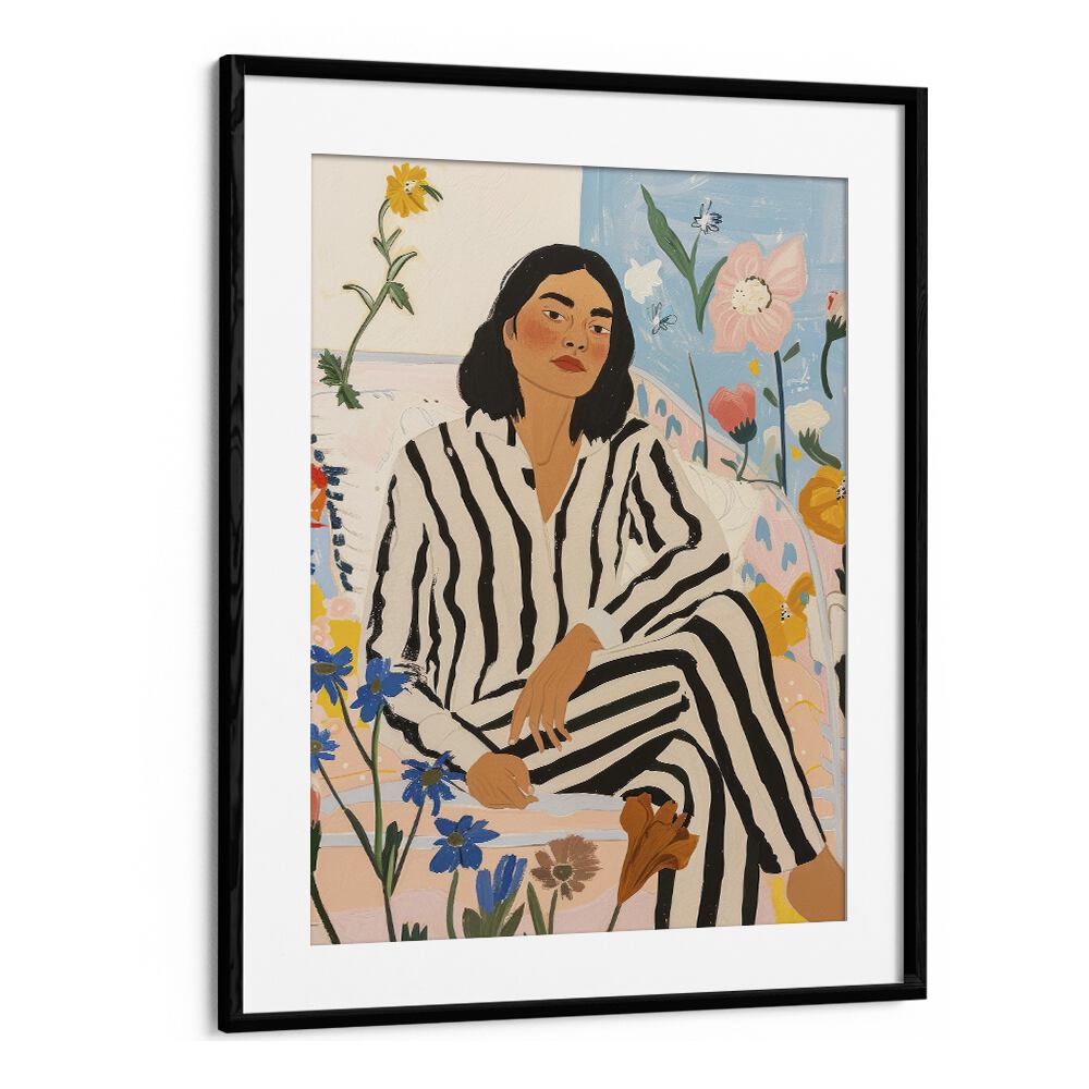 VIVID ENCHANTMENT vibrant wall art print showcases eclectic design, perfect for transforming your space.