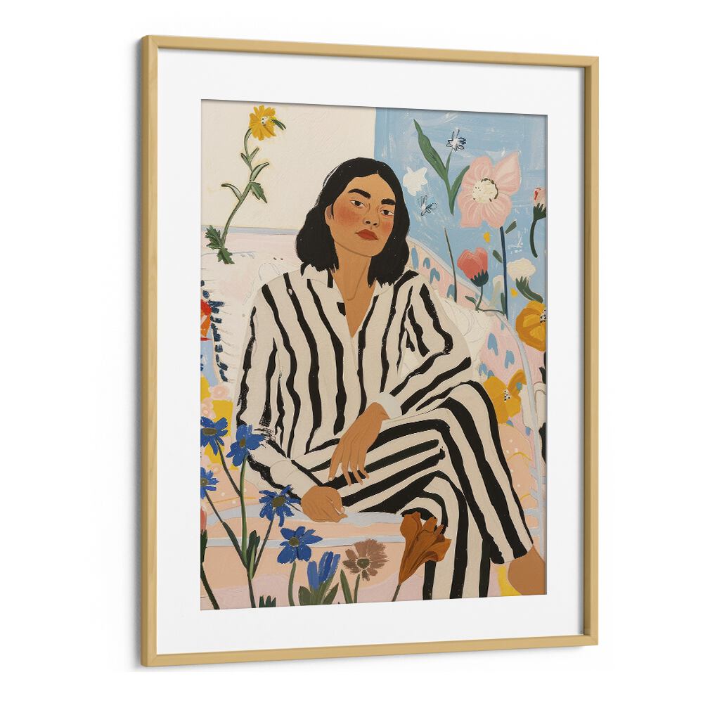 Vibrant wall art print, "VIVID ENCHANTMENT," adds eclectic charm to your space with captivating colors.