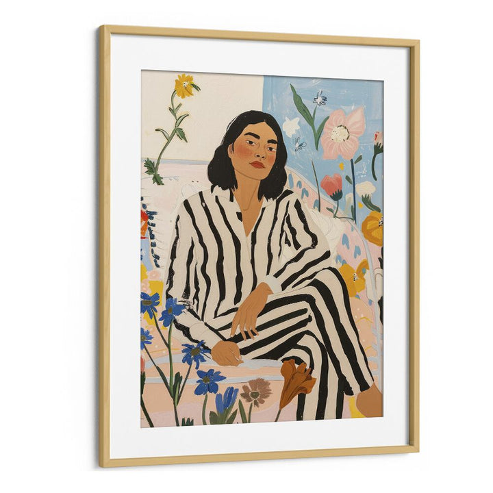 Vibrant wall art print, "VIVID ENCHANTMENT," adds eclectic charm to your space with captivating colors.