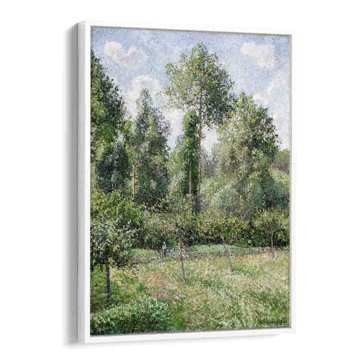 comic painting - POPLARS, ÉRAGNY (1895) by Asianmonk