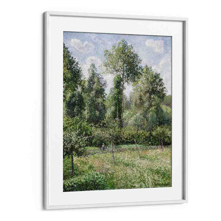 comic painting - POPLARS, ÉRAGNY (1895) by Asianmonk