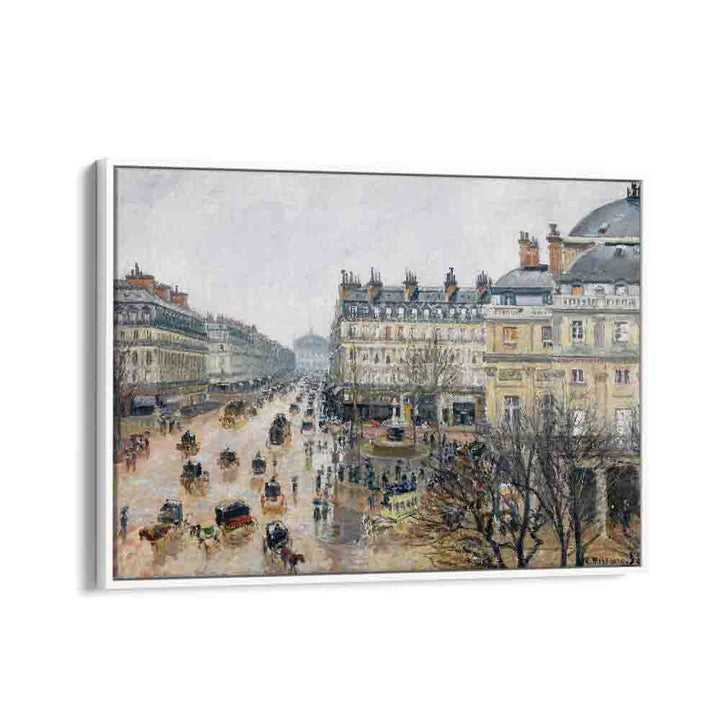 painting - FRENCH THEATER SQUARE, PARIS (1898) by Asianmonk
