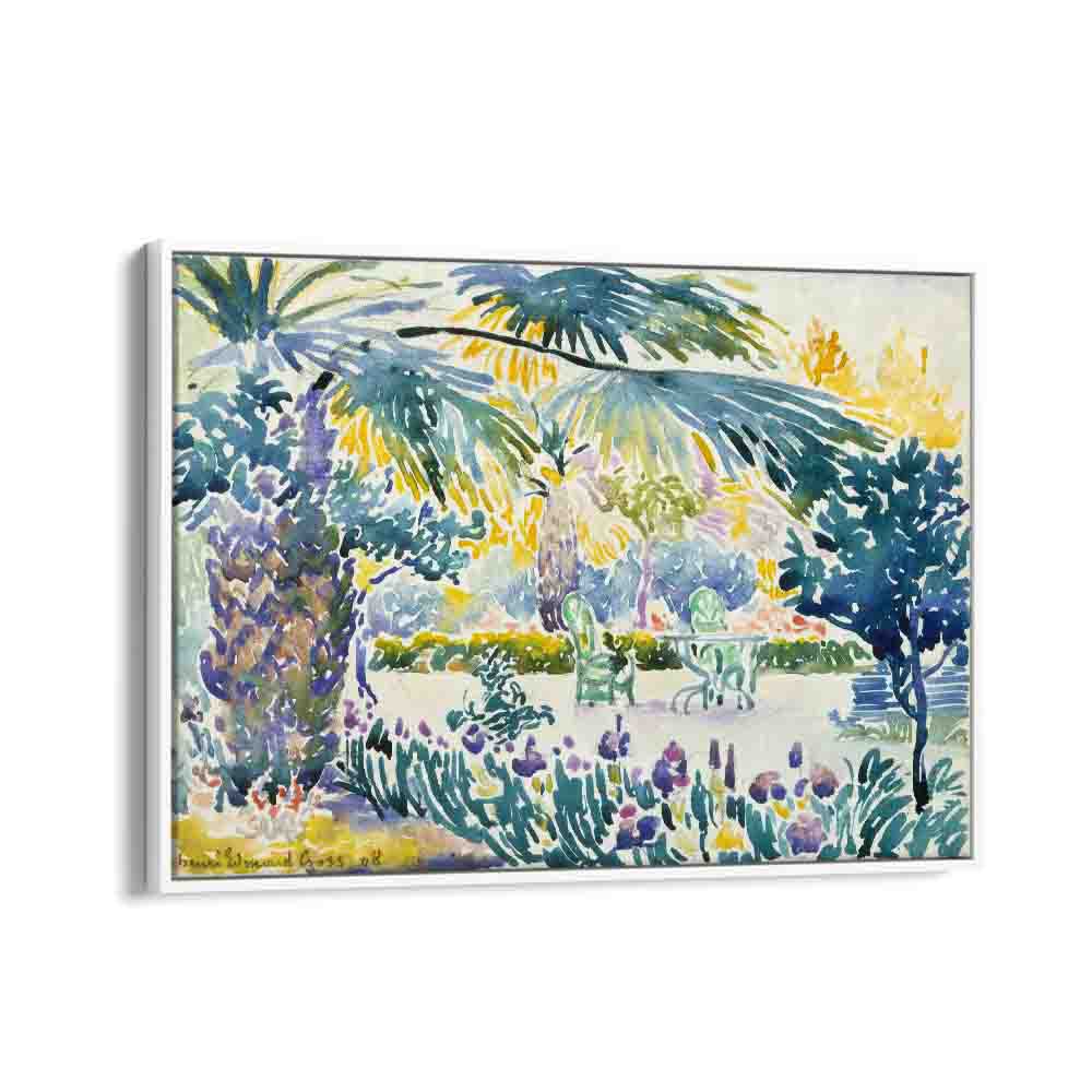 painting - GARDEN OF THE PAINTER AT SAINT CLAIR (1908) by Asianmonk