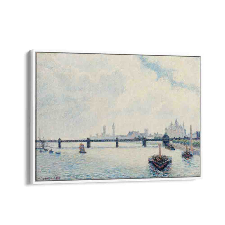painting - CHARING CROSS BRIDGE, LONDON (1890) by Asianmonk