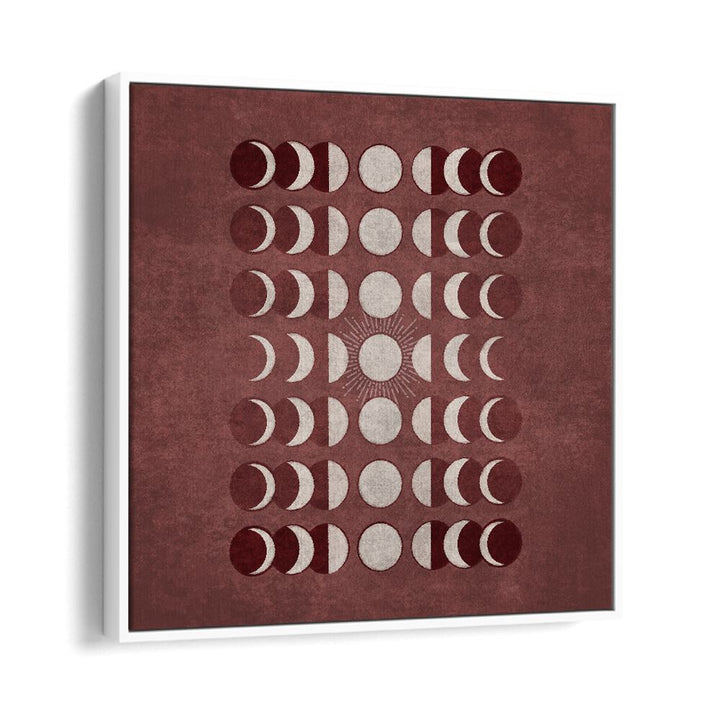 Transform your space with VISNE MOONS PHASES, BOHO ART PAINTINGS, featuring elegant lunar designs by Emel Tunaboylu.