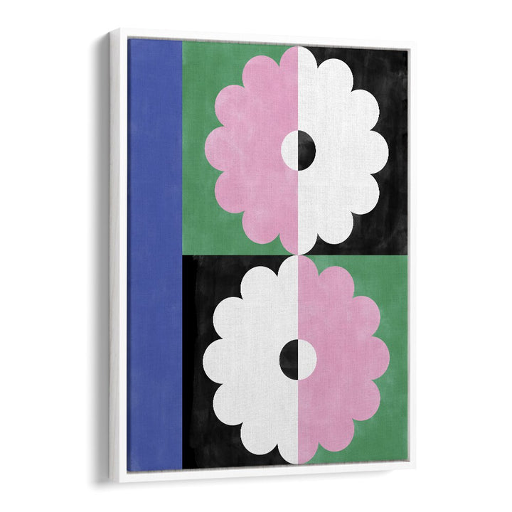 Vibrant TWIN FLOWER, FLORAL FLOWER PAINTINGS by Elena Ristova enhance your space with botanical beauty.