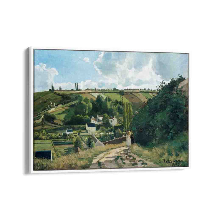 painting - JALAIS HILL, PONTOISE (1867) by Asianmonk
