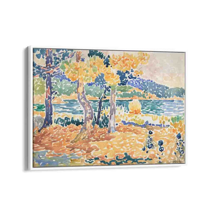 painting - PINES ON THE COASTLINE (1856–1910) by Asianmonk
