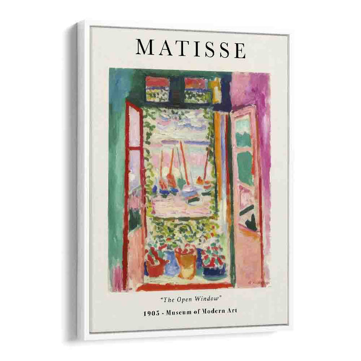 HENRI MATISSE painting - THE OPEN WINDOW, 1905: MATISSE'S PORTAL TO RADIANT MODERNISM by Asianmonk