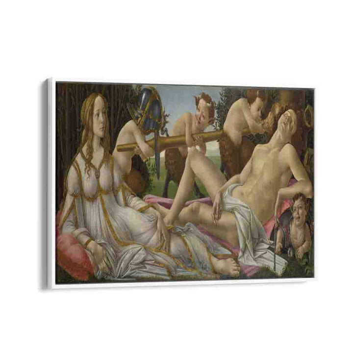 painting - MARS AND VENUS (1483) by Asianmonk
