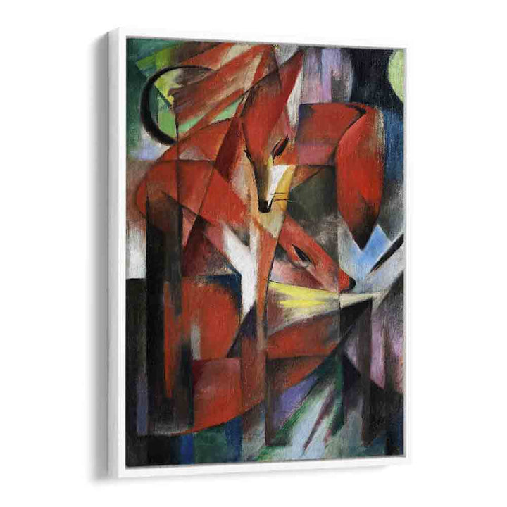 comic painting - THE FOXES (1913) by Asianmonk