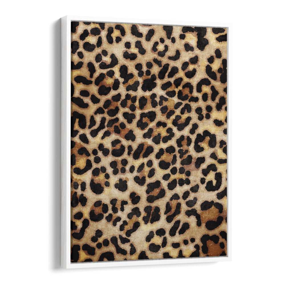 Elegant LEOPARD, ANIMAL PAINTINGS by Emel Tunaboylu, showcasing stunning leopard print on premium canvas.