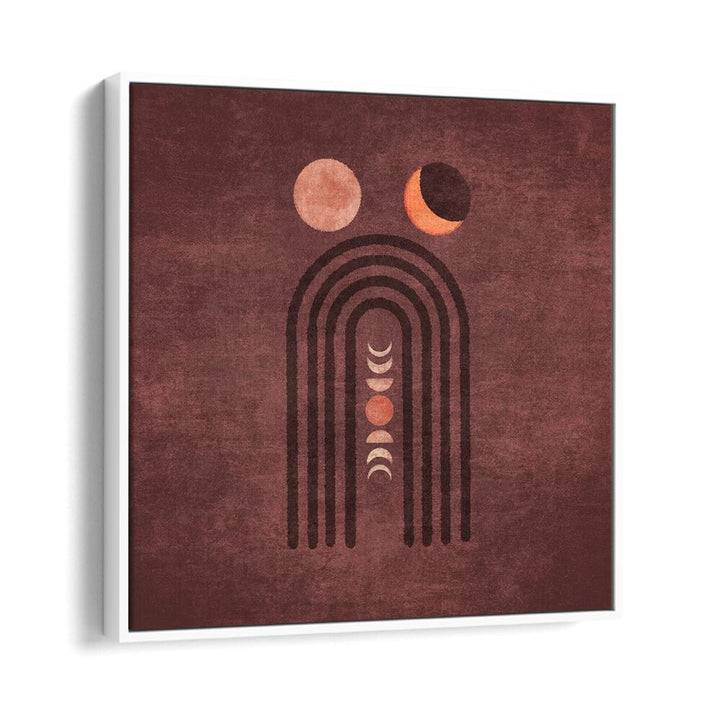 Visne Watercolor Moon Phase, Boho Art Paintings feature enchanting lunar designs to elevate your space beautifully.