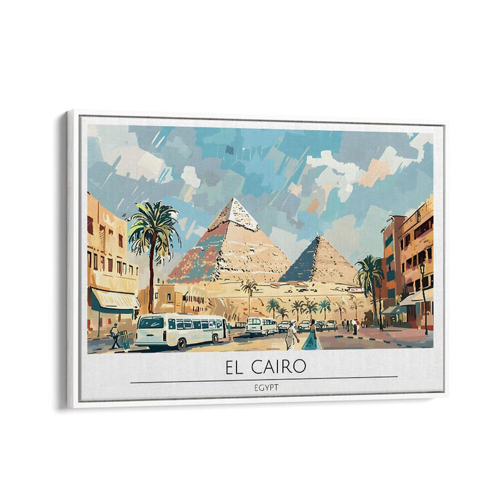 TRAVEL ART painting - EL CAIRO CAPITAL CITY - EGYPT by Asianmonk