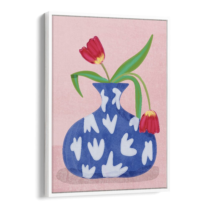 Colorful TULPE IN VASE, FASHION POSTERS by Raissa Oltmanns showcasing floral elegance for your home decor.