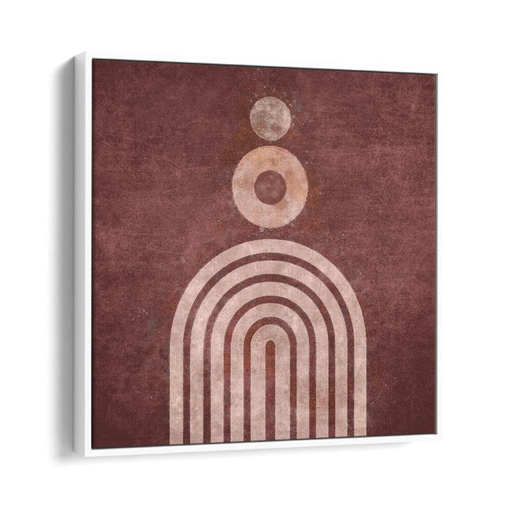 Vibrant RAINBOW GATE VISNE, BOHO ART PAINTINGS bring artistic elegance to any space, designed by Emel Tunaboylu.