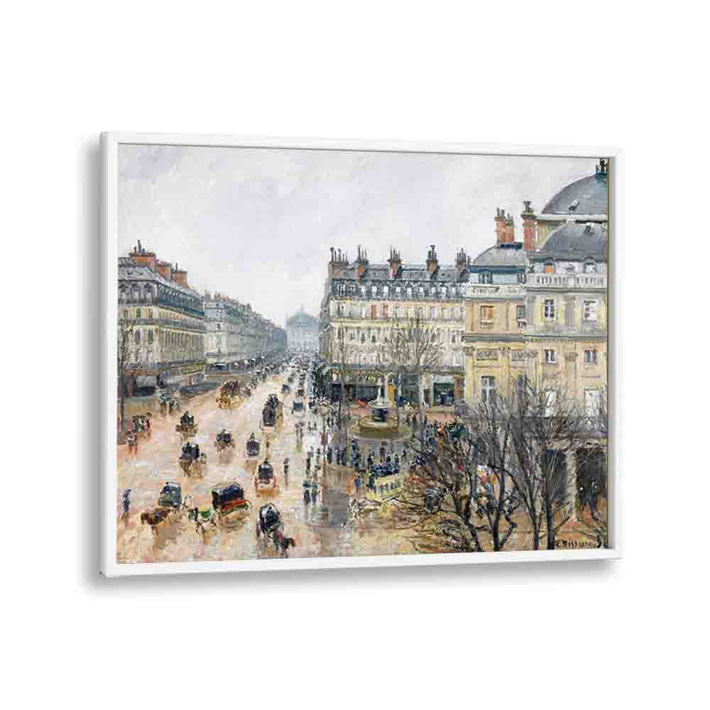 painting - FRENCH THEATER SQUARE, PARIS (1898) by Asianmonk