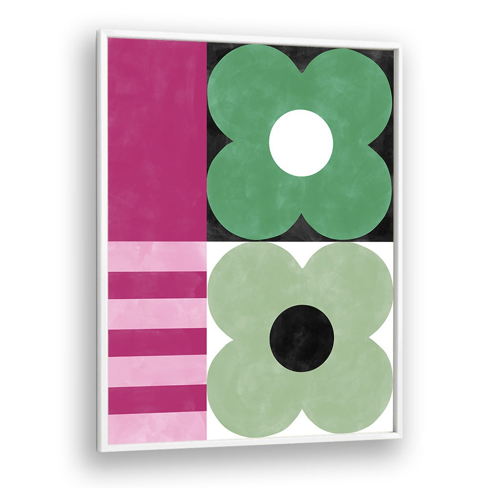 Bright and colorful MIRRORING FLOWERS, FLORAL FLOWER PAINTINGS by Elena Ristova enhance any space with vibrant beauty.