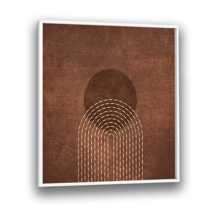 Elegant RAINBOW GATE DOTS, BOHO ART PAINTINGS by Emel Tunaboylu, perfect for elevating your home decor.